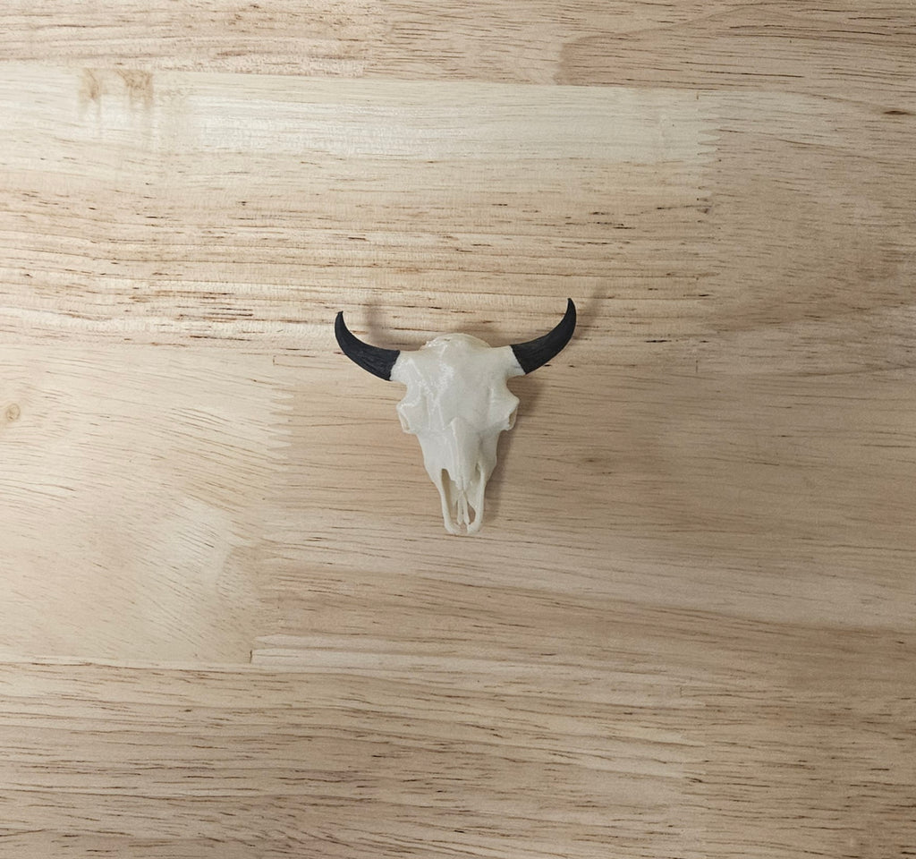 Copper State Bison Mini Skull