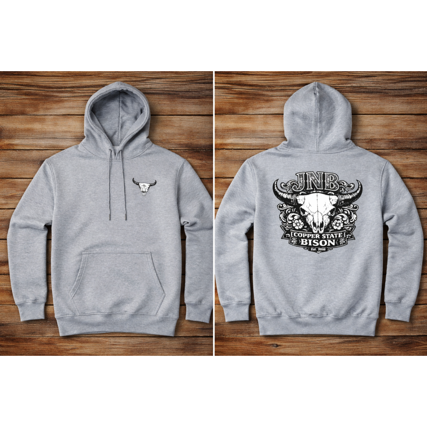 Copper State Bison Hoodie